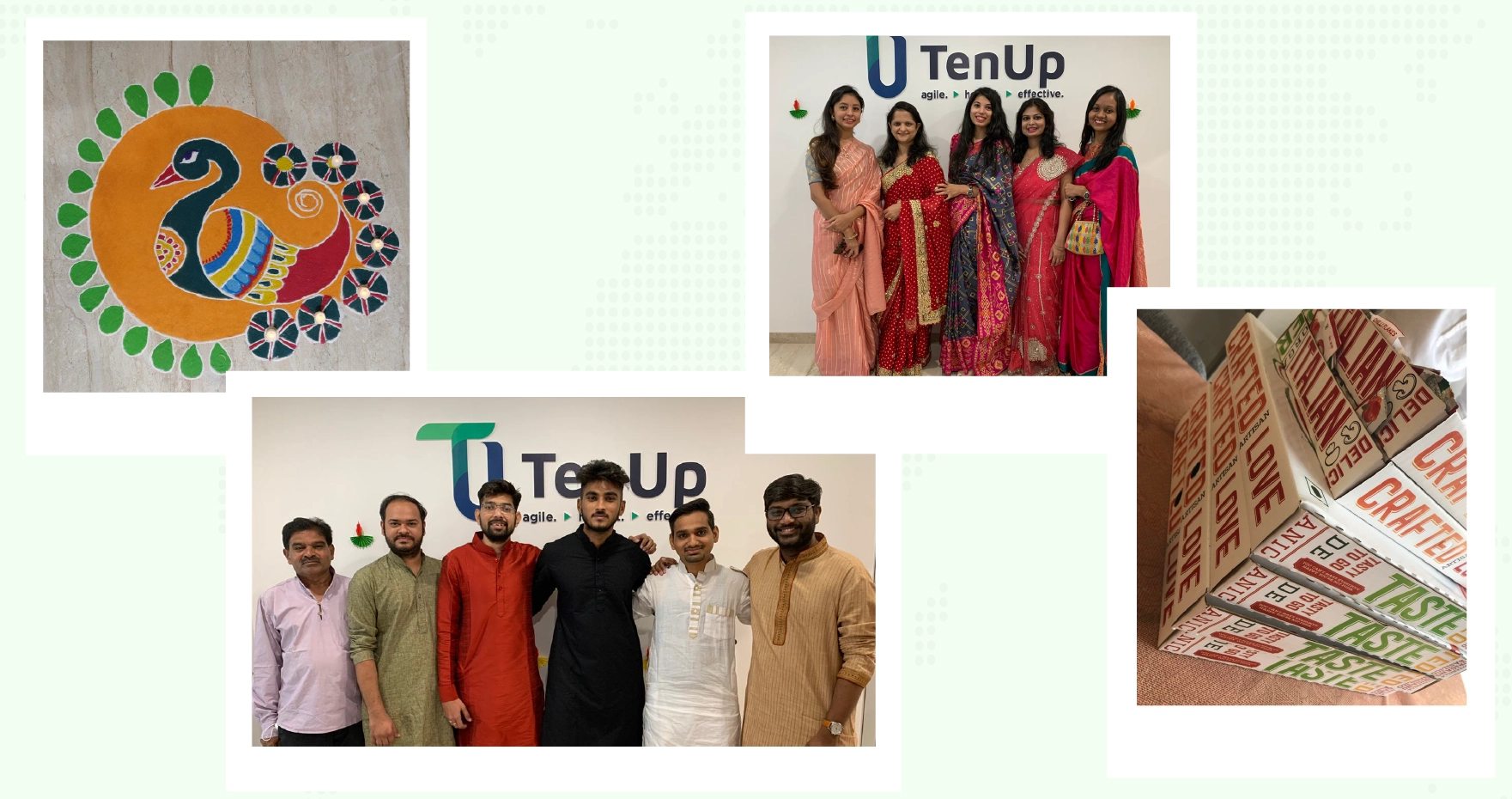 Diwali Celebrations at TenUp in 2020